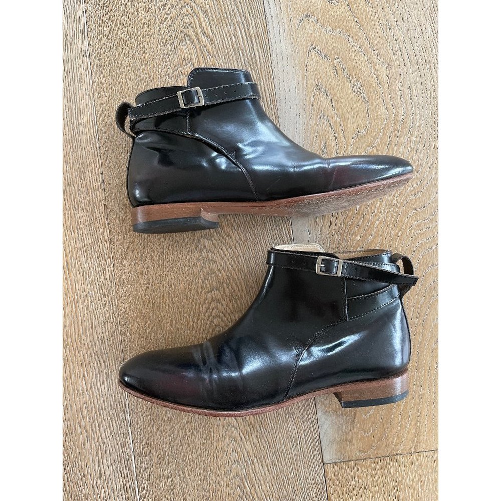 Dieppa Restrepo Shiny Leather Low Boots